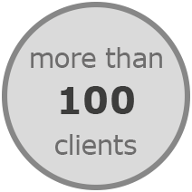 more than 100 clients